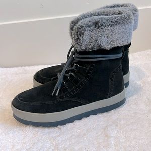 Cougar Vanetta Faux Fur Trim Waterproof Boot (Women)